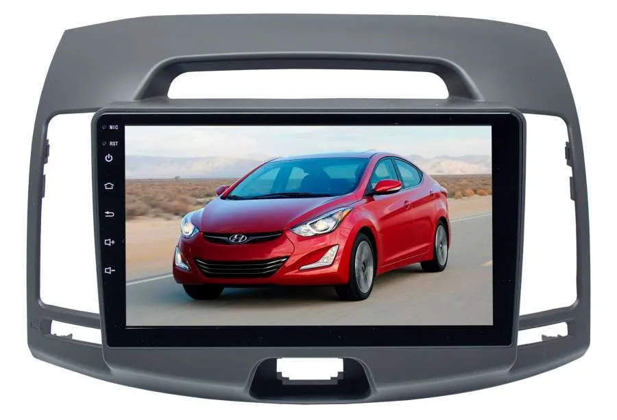 Магнитола Hyundai Elantra, Avante 2006-2011 LeTrun 3131-4217 9 дюймов VT Android 10.x MTK-L 2+16 Gb ASP