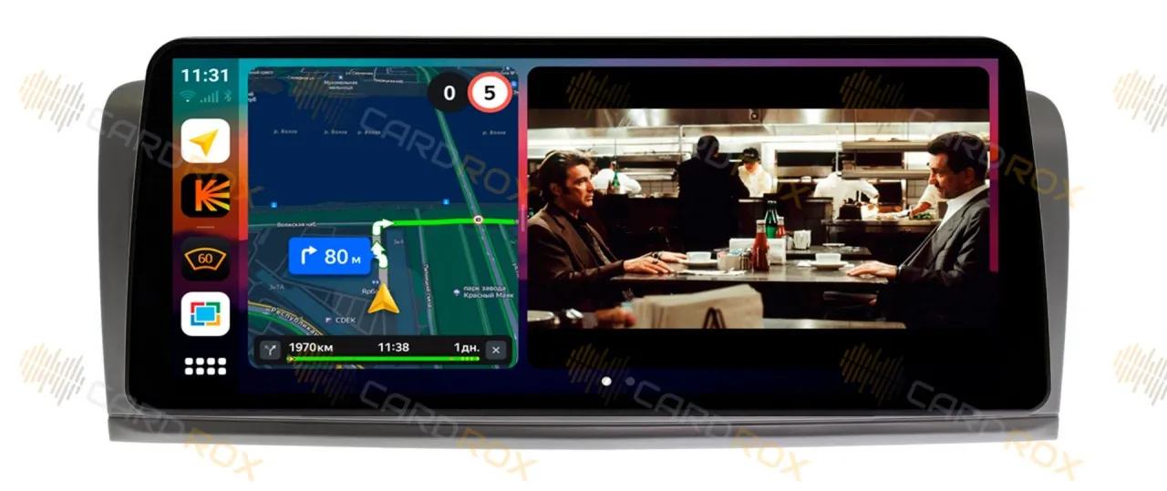 Штатная магнитола Toyota Raum II 2003-2011 на Android 10, DSP, 4G, IPS, Carplay - Cardrox CD-4524-12 (12 дюймов)