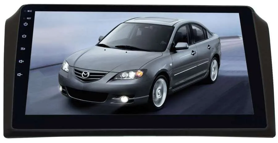 Штатная магнитола для Mazda 3 до 2009 года LeTrun 2503-3150 9 дюймов (крутилки) NS 2+16 Gb MTK-L Android 10.x DSP ++
