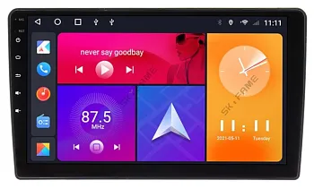 Штатная магнитола для Opel Astra H, Vectra С, Corsa D, Antara, Vivaro, Meriva, Zafira (темно серый) на Android 10 - Carmedia SF-9313G-1din-IJ