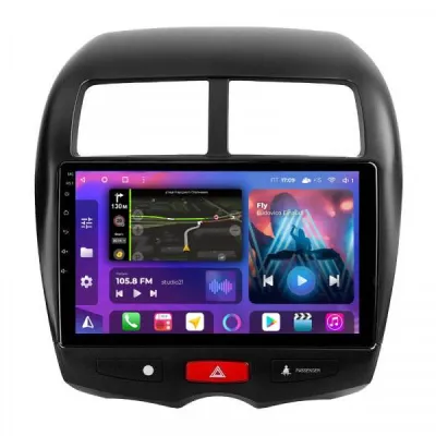 Штатная магнитола для Mitsubishi ASX, Peugeot 4008, Citroen Aircross (2010-2016) на Android 13, QLED/2K, 4G - FarCar S500 Plus (026M)