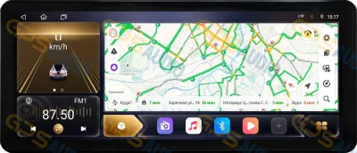 Штатная магнитола 12-14,6" для Peugeot 3008, 5008, Partner 2008+, Citroen Berlingo 2008+ (стиль LUX ONE) - Carmedia SF-9309