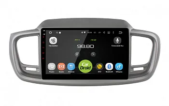 Штатная магнитола Roximo CarDroid RD-2317F-M18 для KIA Sorento 3 Prime, 2018-2020 (авто без камеры и усилителя) (Android 10) DSP