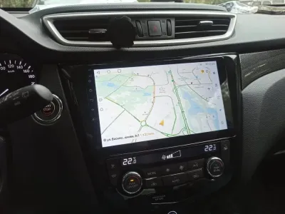 Штатная магнитола Nissan Qashqai J11 2014+, X-Trail T32 2015+ (климат-контроль) на Android 11, DSP, 4G, IPS / QLED 2K, Carplay - Cardrox CD-4029