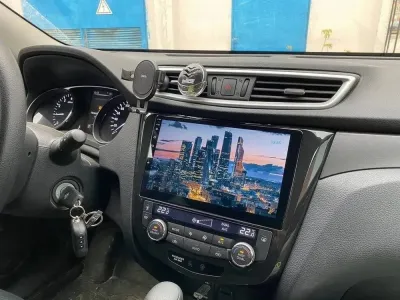 Штатная магнитола Nissan Qashqai J11 2014+, X-Trail T32 2015+ (климат-контроль) на Android 11, DSP, 4G, IPS / QLED 2K, Carplay - Cardrox CD-4029