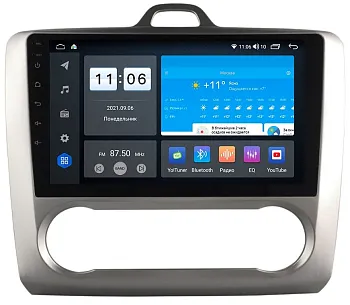 Штатная магнитола VOMI ZX303R9-7862-LTE для Ford Focus 2 (климат-контроль) 2004-2011 на Android 10