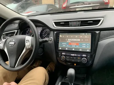 Штатная магнитола Nissan Qashqai J11 2014+, X-Trail T32 2015+ (климат-контроль) на Android 11, DSP, 4G, IPS / QLED 2K, Carplay - Cardrox CD-4029