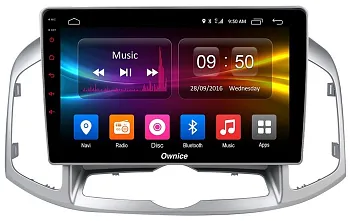 Штатная магнитола для Chevrolet Captiva 2011-2015 на Android 10 - Carmedia OL-1276-IJ