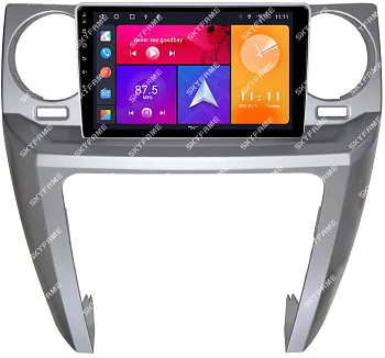 Штатная магнитола для Land Rover Discovery 3 2005-2010 (темная рамка) на Android 10, DSP, HDMI, Интерьерная подсветка - Carmedia SF-9703-1-D
