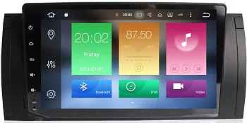 Штатное головное устройство BMW X5, 5-я серия, 7-я серия на Android 10 Carmedia MKD-B939-P30