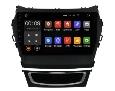 Штатная магнитола Roximo 4G (2K) RX-2019-N15 Hyundai SantaFe 3 Navi, 2015-2017 (авто с навигацией) (Android 13)
