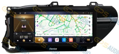 Штатная магнитола 12-14,6" для Toyota Hilux 2015+ (стиль LUX ONE) - Carmedia OL-1686