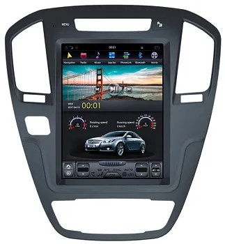 Магнитола Tesla для Opel Insignia 2009-2013 черный на Android 9.0 Carmedia ZF-1069BL-DSP