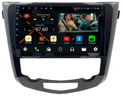 Штатная магнитола Nissan Qashqai J11 2014+, X-Trail T32 2015+ (климат-контроль) на Android 11, DSP, 4G, IPS / QLED 2K, Carplay - Cardrox CD-4029