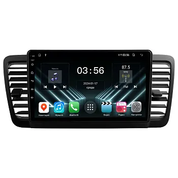 Штатная магнитола для Subaru Legacy, Outback 2003-2009 на Android 13 - FarCar (D/DX3069M черная)