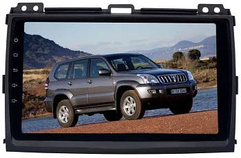 Штатная магнитола для Toyota Prado 120 LeTrun 2443-3273 9 дюймов NS 2+16 Gb MTK-L Android 10.x DSP ++