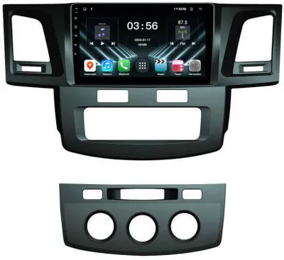Штатная магнитола для Toyota Hilux 7 2011-2015 на Android 13 - FarCar (D/DX143M)