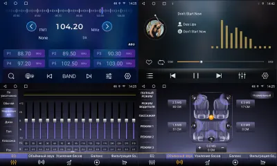 Штатная магнитола для Honda Civic 9 2012-2015 (седан) на Android 13, QLED/2K, 4G - FarCar S500 Plus (132M)