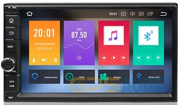 Универсальное головное устройство 2DIN на Android 8.0 Carmedia KDO-7000