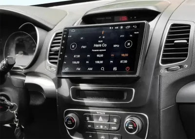 Штатная магнитола для KIA Sorento 2012–2015 ( XM, рестайл) на Android 10, DSP, HDMI, Интерьерная подсветка - Carmedia OL-9870-D