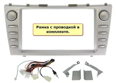 Штатная магнитола Toyota Camry V40 2006-2011 с кнопками на Android 10, DSP, 4G, IPS, Carplay - Cardrox CD-4748-13 (11-13 дюймов)