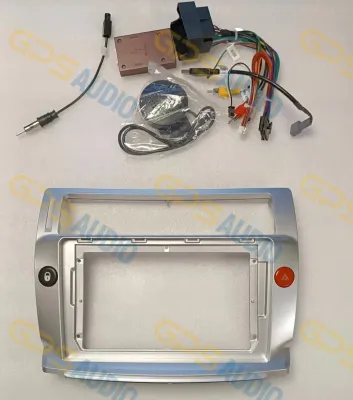 Штатная магнитола 12-14,6" для Citroen C4 2004-2011 серебро (стиль LUX ONE) - Carmedia OL-9932