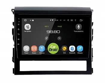 Штатная магнитола CarDroid RD-1113F для Toyota Land Cruiser 200 2015+ (Android 10)