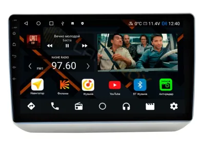 Штатная магнитола Skoda Fabia 2008-2014 на Android 11, DSP, 4G, IPS / QLED 2K, Carplay - Cardrox CD-4474