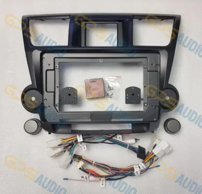 Штатная магнитола 12-14,6" для Toyota Highlander 2007-2013 U40 (стиль LUX ONE) - Carmedia OL-1431-1