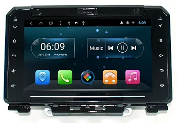 Штатное головное устройство Suzuki Jimmy 2019 на Android 8.1 Carmedia YR-7135-S9