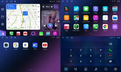 Штатная магнитола для Citroen Spacetourer 2016+, Jumpy III 2016+, Opel Zafira Life 2019+ на Android 13, QLED/2K, 4G - FarCar S500 Plus (3116M)