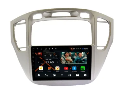 Штатная магнитола Toyota Kluger V, Highlander 2000-2007 на Android 11, DSP, 4G, IPS / QLED 2K, Carplay - Cardrox CD-4972