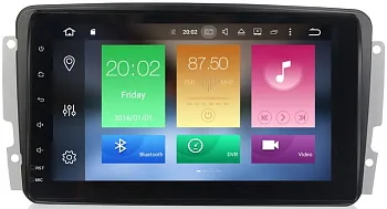 Штатное головное устройство Mercedes-Benz G класс, C класс, CLK, Vito, Viano на Android 10 Carmedia MKD-M807-P30