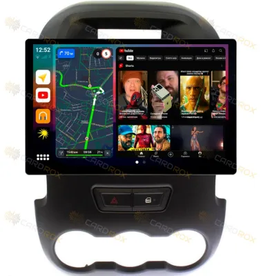 Штатная магнитола Ford Ranger 2011-2015 на Android 10, DSP, 4G, IPS, Carplay - Cardrox CD-4382-13 (11-13 дюймов)