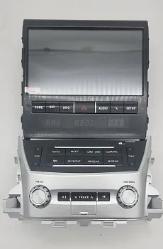 Магнитола Tesla для Toyota Land Cruiser 200 2007-2015 top Android 10 - Carmedia ZF-1005FH