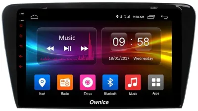 Штатная магнитола для Skoda Octavia A7 2013-2020 на Android 12 (14), (QLED/2K) - Carmedia OL-1916-NPQU