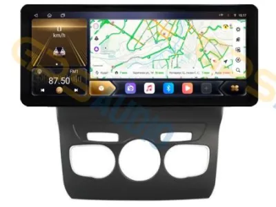 Штатная магнитола 12-14,6" для Citroen C4, C4L 2010-2015, DS4 2012-2015 с поддержкой бортового компьютера (стиль LUX ONE) - Carmedia OL-9967A