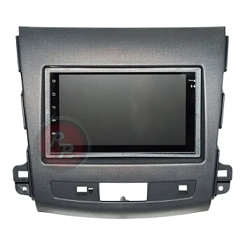 Переходная рамка 2DIN Mitsubishi Outlander XL, Citroen, Peugeot 4007 RP7 c ШГУ Redpower