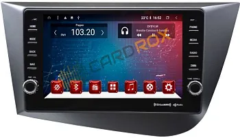 Магнитола для Seat Leon 2005-2013 на Android 10 CARDROX FD-4588-TS10-4-64