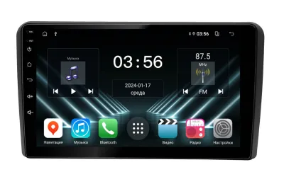 Штатная магнитола для Audi A3 2003-2011 на Android 13 - FarCar (D/DX049M)