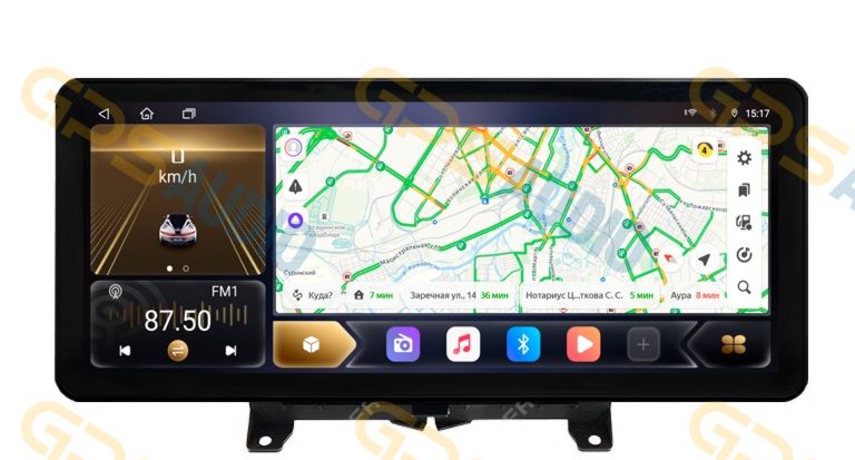 Штатная магнитола 12-14,6" для LR Range Rover Sport 2005-2009 (стиль LUX ONE) - Carmedia SF-9307