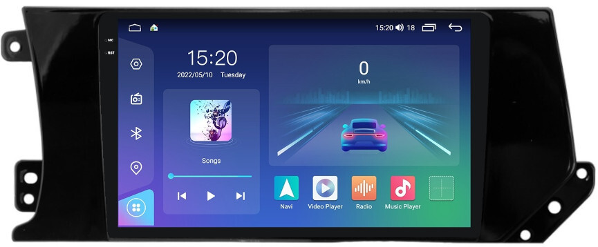 Магнитола для Haval F7/F7x 2019-2021 на Android 11, 4G, Carplay - Parafar PF804LUX1U2K