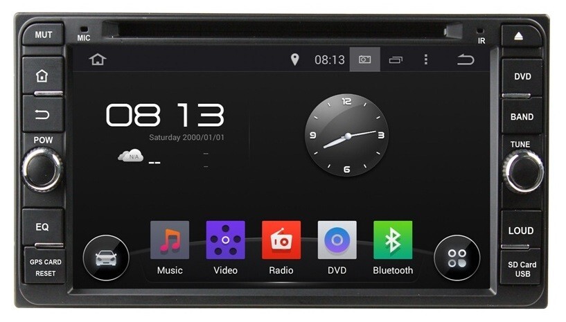 Магнитола для Toyota (200х100мм) на Android 10 - Carmedia MKD-6952-P6 Магнитола для Toyota (200х100мм) на Android 10 - Carmedia MKD-6952-P6
