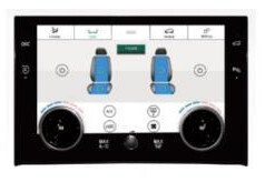 Панель управления климатом для Land Rover Range Rover 2005-2012 Denso  - Carmedia NH-R1010-C