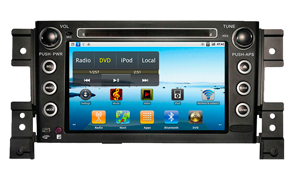 ДОЛГОЖДАННОЕ ПОСТУПЛЕНИЕ ШТАТНОГО ГОЛОВНОГО УСТРОЙСТВА SUZUKI GRAND VITARA