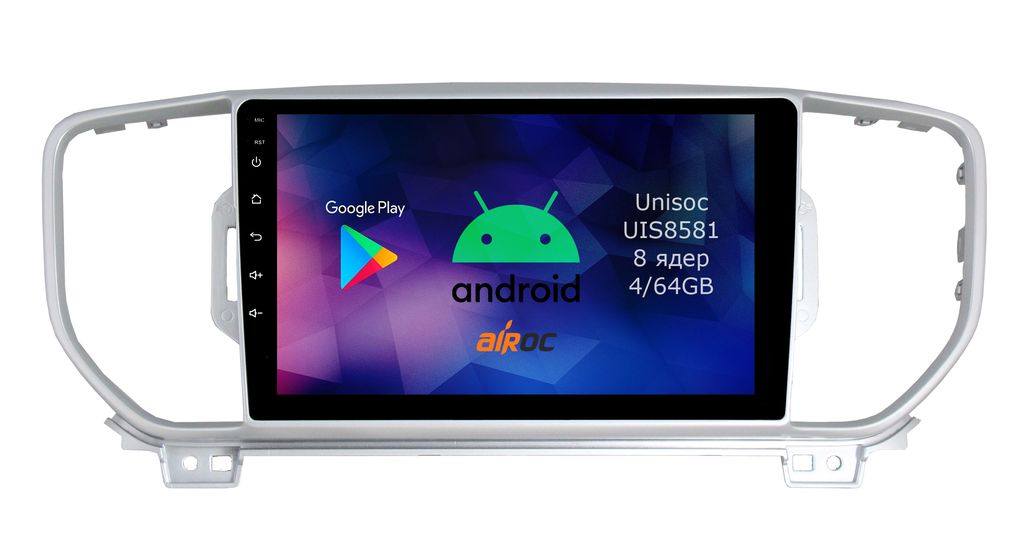 Штатная магнитола для KIA Sportage 4 Navi, 2018 - (авто с навигацией)  Roximo RM-2319-N18 Штатная магнитола для KIA Sportage 4 Navi, 2018 - (авто с навигацией)  Roximo RM-2319-N18