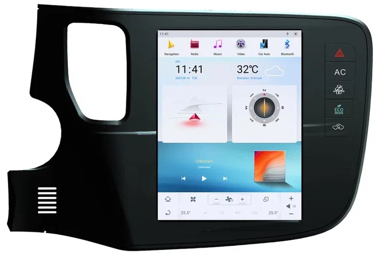 Магнитола Tesla для MITSUBISHI OUTLANDER 2012-2019 на Android 11 - Carmedia ZF-1109-Q6 Магнитола Tesla для MITSUBISHI OUTLANDER 2012-2019 на Android 11 - Carmedia ZF-1109-Q6