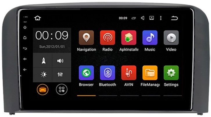 Штатная магнитола Roximo 4G (2K) RX-3802 для Volvo S80, 1998-2006 (Android 13)