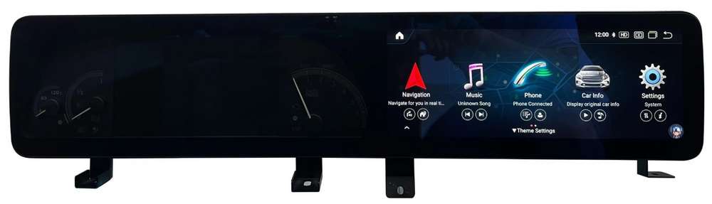 Монитор 12,3" + приборная LCD-панель для Mercedes-Benz S класс (W221) 2005-2013 на Android 12 - Radiola RDL-7122 Монитор 12,3" + приборная LCD-панель для Mercedes-Benz S класс (W221) 2005-2013 на Android 12 - Radiola RDL-7122