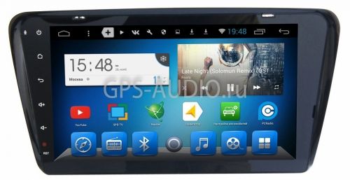Головное устройство Skoda Octavia A7 2013+ 10 дюймов на Android 6.0.1 CARMEDIA QR-1019 Головное устройство Skoda Octavia A7 2013+ 10 дюймов на Android 6.0.1 CARMEDIA QR-1019